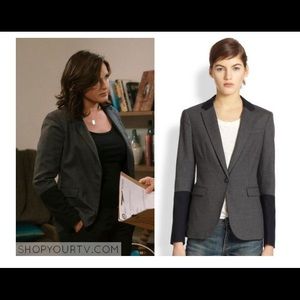 Rag & Bone Gray Timeless Colorblock Blazer